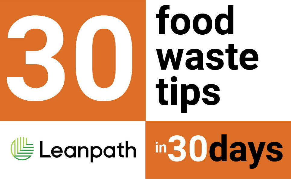 30 food waste tips in 30 days